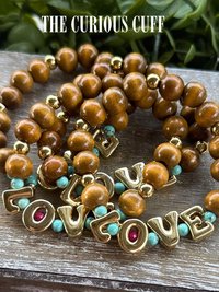 18K LOVE | Turquoise + Wood