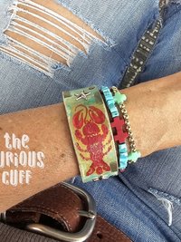 Coastal Claw Leather Cuff