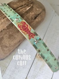 Coastal Claw Leather Cuff