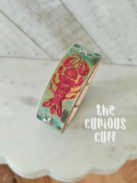 Coastal Claw Leather Cuff