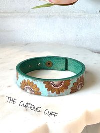 Dusty Turquoise Blooms