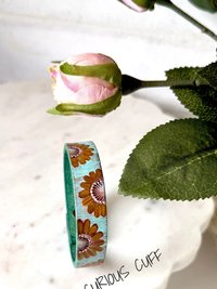 Dusty Turquoise Blooms