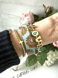 Dusty Turquoise Blooms