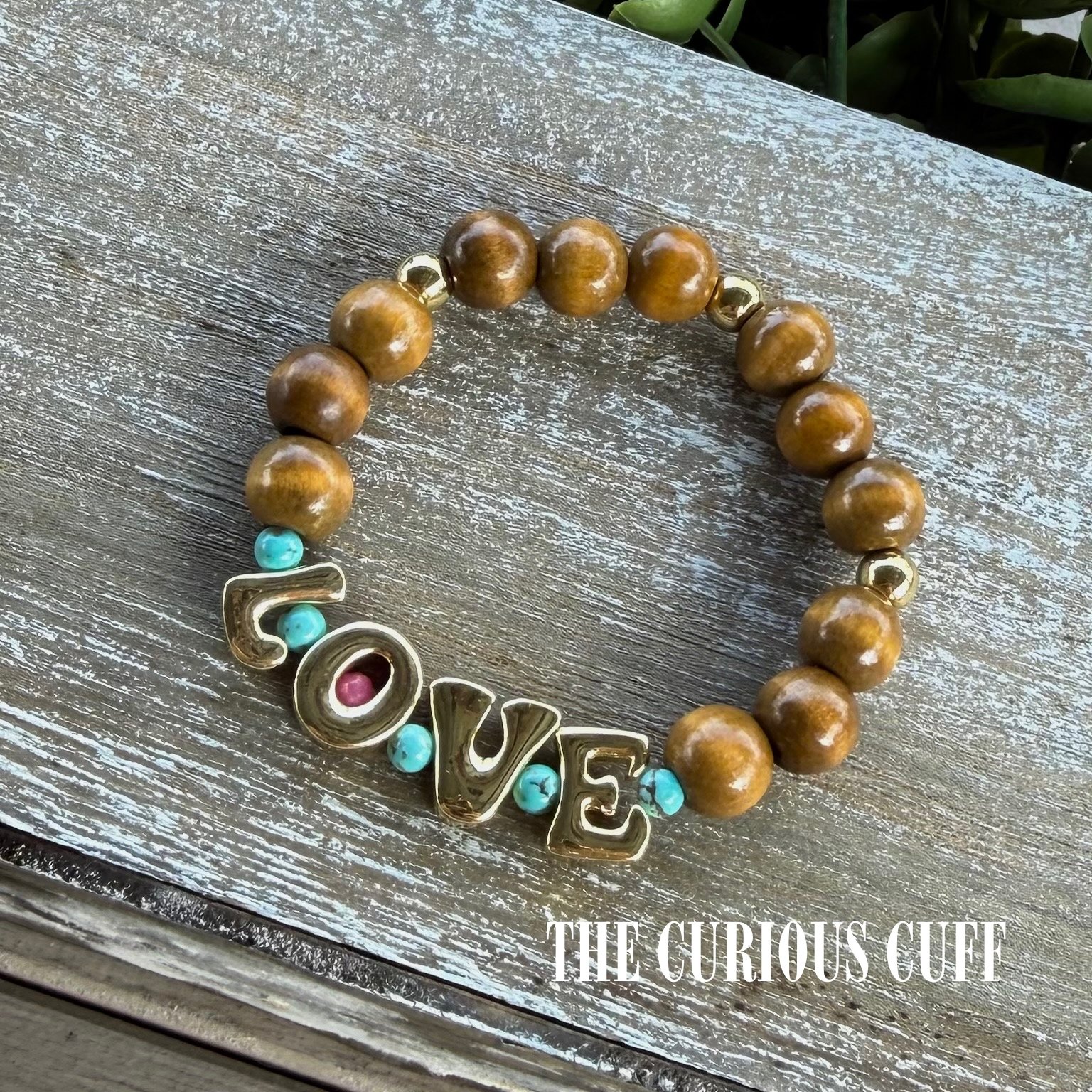 18K LOVE | Turquoise + Wood