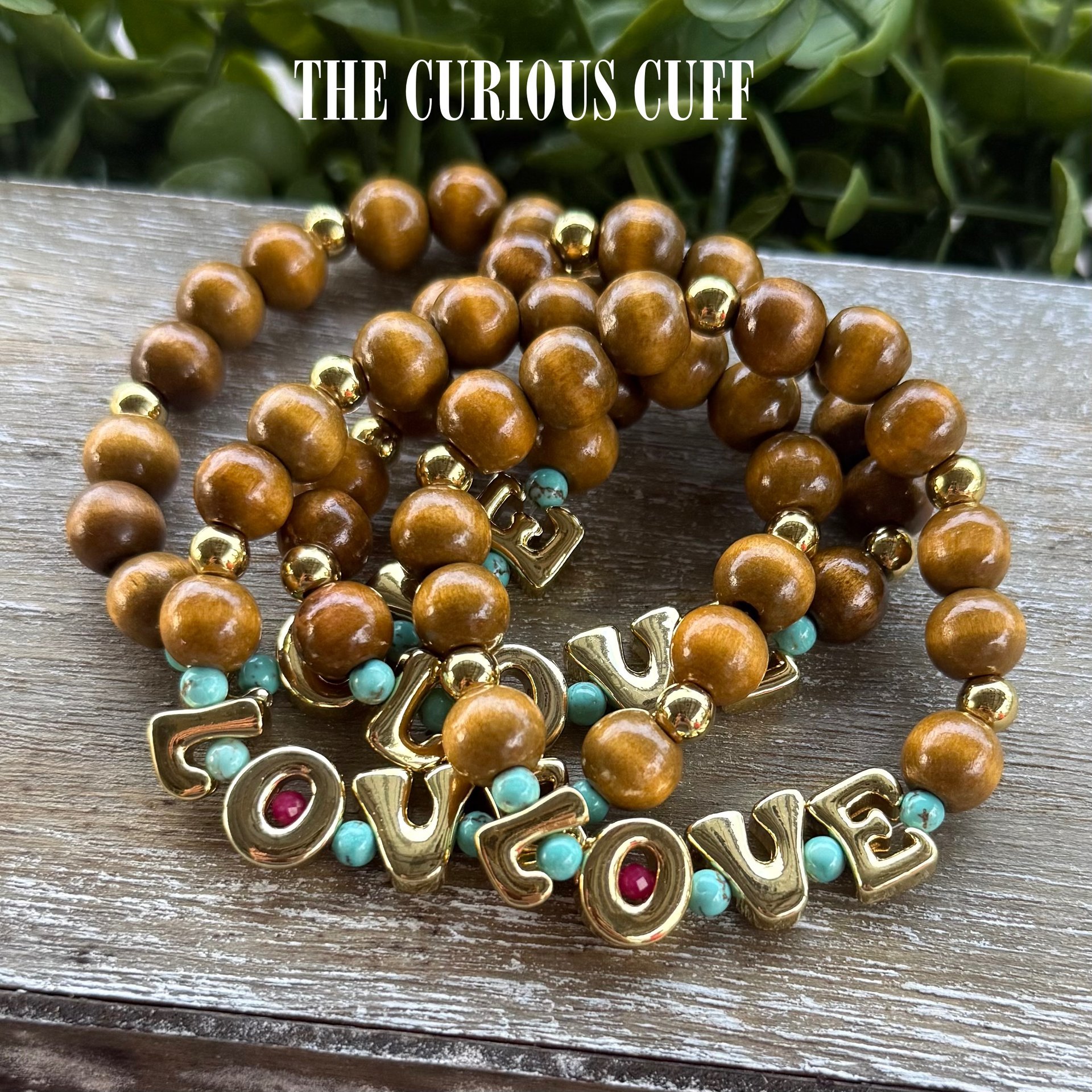 18K LOVE | Turquoise + Wood
