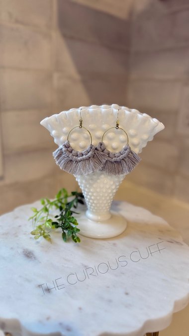 Desert Drift Tassel Earrings